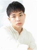 20代30代ダークアッシュ爽やかフェザーマッシュd草加