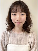 アン たまプラーザ(un) ゆるふわミディアム【たまプラーザ髪質改善オージュアサロン】