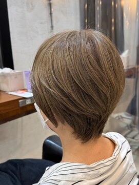 オレンジポップ 検見川浜南口店(ORANGE POP) 44[佐々木一幸]絶壁解消/骨格補正　美シルエットショートボブ