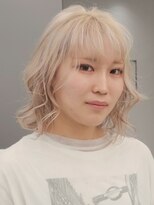 エニフォーイーストハム(Eni for eastham)&nbsp;ミルクティーベージュ×ミディアムレイヤー