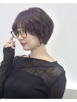 メモリーズ 表参道(Memories) 大人かわいい小顔ショートショートヘア30代40代50代白髪ぼかし