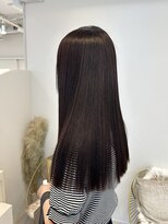 エミュスト(Emuest) ダークパープルカラーに髪質改善トリートメント