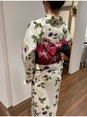 浴衣着付け