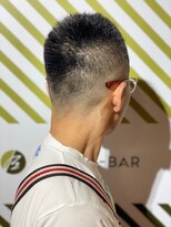 バーバーバー 四谷(BARBER-BAR)&nbsp;ビジネス爽やかソフトモヒカンスタイル