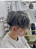 ツイストスパイラル/ハイライト/メンズ/眉毛カット/ツイスパ