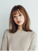 レリーボンズ 夙川(Rely Bonds)&nbsp;外ハネボブ×ベージュで抜け感UP【夙川/苦楽園/西宮】