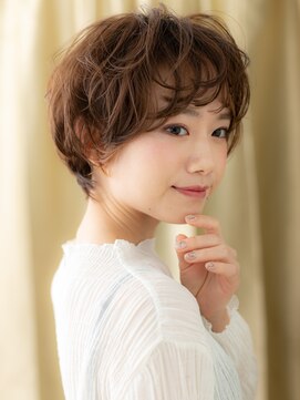 カバーヘア 上尾西口店(COVER HAIR) □ゆるふわルーズカール小顔マッシュパーマ404上尾20代30代40代