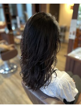 パーマ＋カット＋選べるカラー＋ハホニコツヤ感UPトリートメント