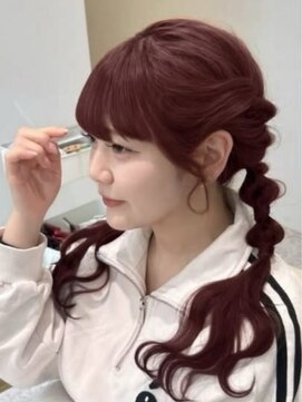 ラヴィ(Lavie) 韓国ヘアーハッシュカットレイヤーカットハイライトカラー