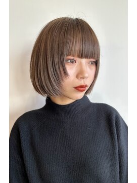 ボブ/ミニボブ/顔まわりレイヤー/フェイスレイヤー/レイヤーボブ