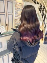 ブリッジ バイ ネオリーブ 綱島店(bridge by neolive)&nbsp;日吉/綱島　ホワイトグレージュミニウルフデジタルパーマ