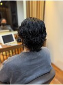 鎌倉メンズセンターパートウルフスパイラル２０代３０代