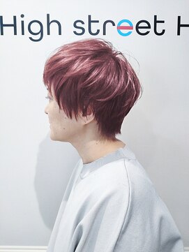 ハイストリートヘア(High street Hair) ベリーショート＋ニュアンスパーマ