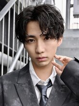 ネクストメンズ 表参道(NEXT men's) シャドウパーマ/ルーズパーマ/ショートセンターパート