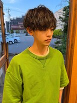 ラパンセ ブルー(LA PENSEE BLEU) 波巻パーマ メンズパーマ