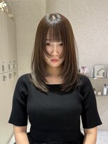 マイル 渋谷(mile)&nbsp;ミディアムレイヤー/オリーブベージュ
