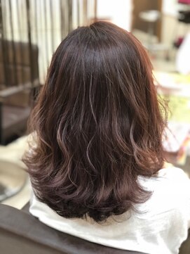 フゥカ 類家店(fuka) ラベンダーアッシュ＆ハイライト☆