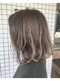 ハイライト×スモーキーベージュ