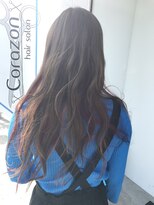 ヘアーメイク コラソン(hair make corazon)&nbsp;似合わせカットメルティカラー着物フェミニンロング