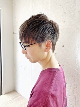 ヘアーワークス ヘルム 渋谷店(HAIR WORKS HELM) [HELM渋谷]メンズ☆マッシュショート☆