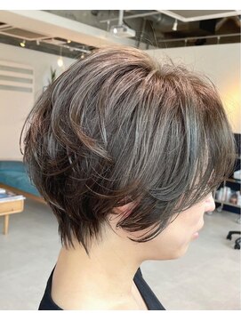 オーケストラ(Orchestra) 大人ショート　グレイカラー白髪染め白髪ぼかし40代50代