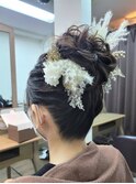 華やかなカールアップスタイル！！