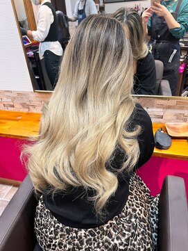 スターリバー(STAR RIVER) 大人可愛いバレイヤージュ