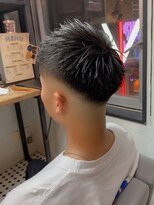 ベリーショート　フェードカット　メンズ　10代/20代