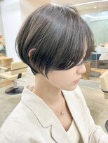 ソーコ 渋谷(SOCO)&nbsp;大人ショートボブ黒髪ショートカットマッシュショート前髪あり