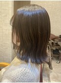韓国風切りっぱなし外ハネミディアム☆彡