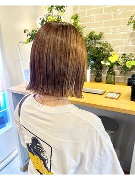 ケースタイルシェノン(K-STYLE CHAINON) 切りっぱなしボブ