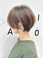 ハルキミナト ジャパン ヨコハマ(HARUKI MINATO japan YOKOHAMA)&nbsp;丸みとくびれレイヤーショート20代30代40代50代グレージュ