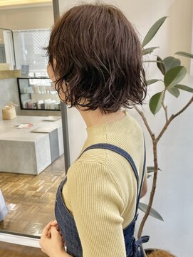 ヘアーアイスカルテット(HAIR ICI QUARTET) 20代30代40代モテ髪ふんわりカールボブパーマ抜け感小顔