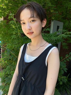 クリーク ノイズ ヘア 大手町店(CLIQUE noise hair) シースルーマッシュ × 暗髪透明感カラー