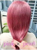 ピンクパール×ブリーチ　【tyto hair&eyelash】