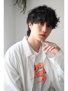 ディッセンバー 神宮前(December) ニュアンスパーママッシュパーマウルフ/波巻きスパイラル/渋谷