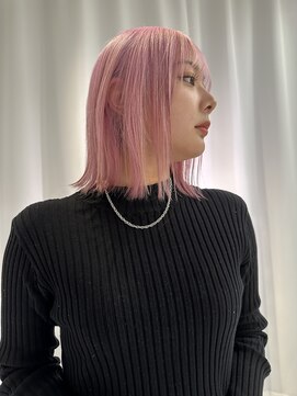 ディーン 栄店(DEAN) DEAN【ピンクカラー】ダブルカラーインナーカラーケアブリーチ