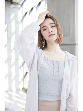 トティア 本通(Totia) 【Totia本通】大人クールボブ×ショコラベージュ