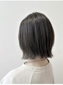 ぱつっとボブ