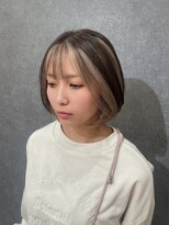 ザセカンドバイジャスミン(THE 2ND by JASMINE) 大人可愛いフレーミングカラー×ホワイトベージュ