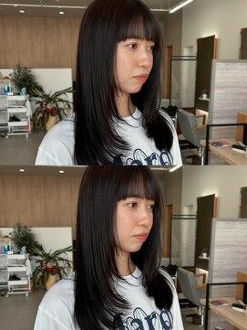 ミリ 奈良店(mm) 韓国風レイヤースタイル