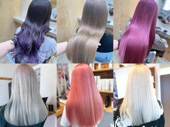 onexone 富山【ワンバイワン】 カラー/ブリーチ/ダブルカラー/髪質改善/縮毛矯正