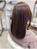 春カラー/ピンクブラウン