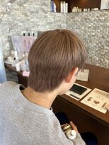 アチーブ ヘア デザイン(achieve hair design)&nbsp;ハイトーンダブルカラー透明感ミルクティーベージュ