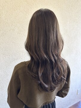 エルサフィロ キタハマ(el zafiro kitahama) 20×30×40代×透明感×艶感×髪質改善×ミントベージュ