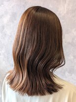 ザ ラブズ ラフズ ヘアー 本店(the loves laughs hair) くびれミディボブ/ナチュラルブラウン/ロブ/清楚系
