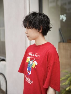 ベンジー 仙台店(benji) クシャッとマッシュショート