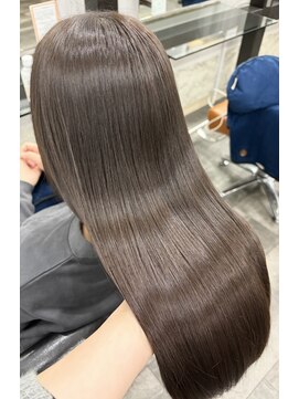 髪質改善専門店 アミーベルエクラ(AMI a BELLE Eclat) 【ダメージレス縮毛矯正】雨の日も湿気に負けない美髪ストレート