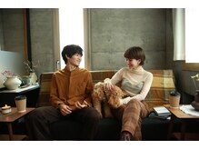 グラムヘアデザイン(g. hair design)の雰囲気（各階でフロアが分かれているので、まるで個室のような贅沢空間）