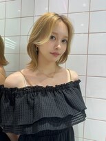 ロンド ストラーダ 心斎橋(Lond strada)&nbsp;レイヤーボブ×ハイトーン[心斎橋/髪質改善]